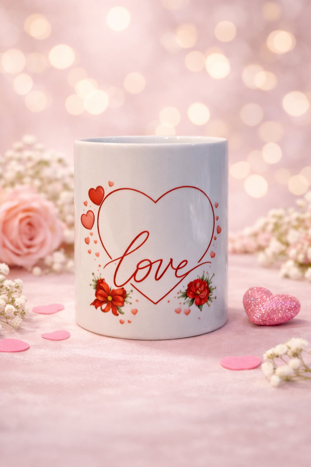 ✨Mug Love Romantique– Le Cadeau Parfait pour Dire Je t’aime✨