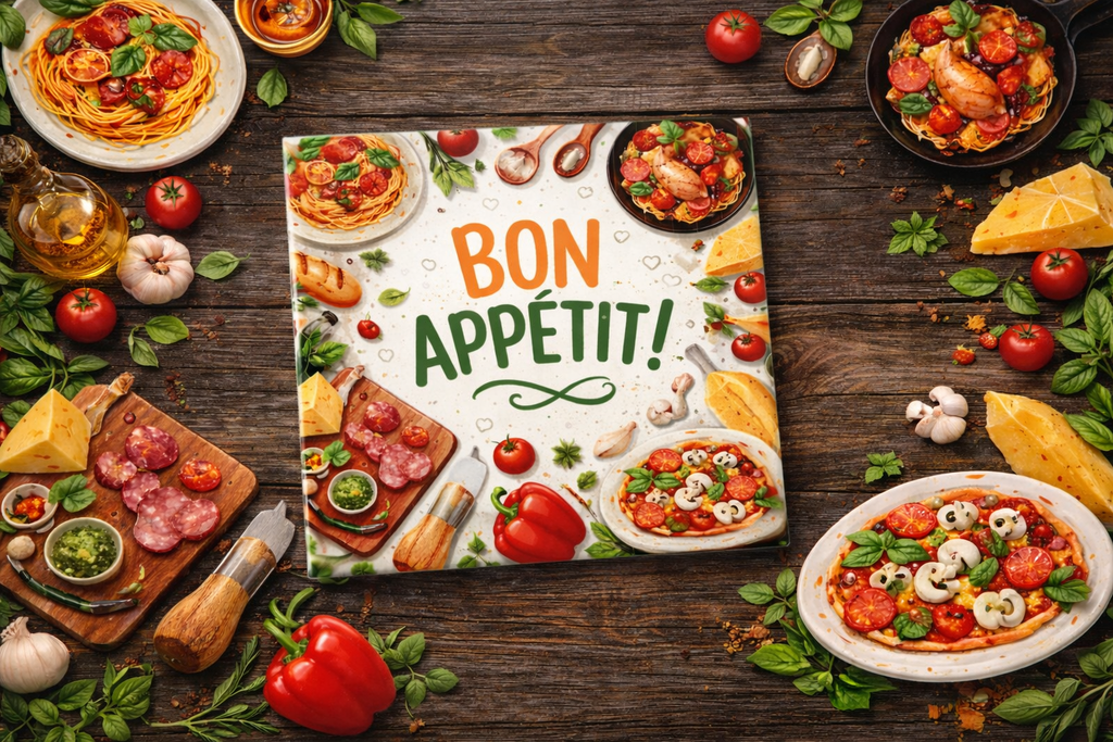 Dessous de plat “Bon Appétit” – Esprit cuisine gourmande