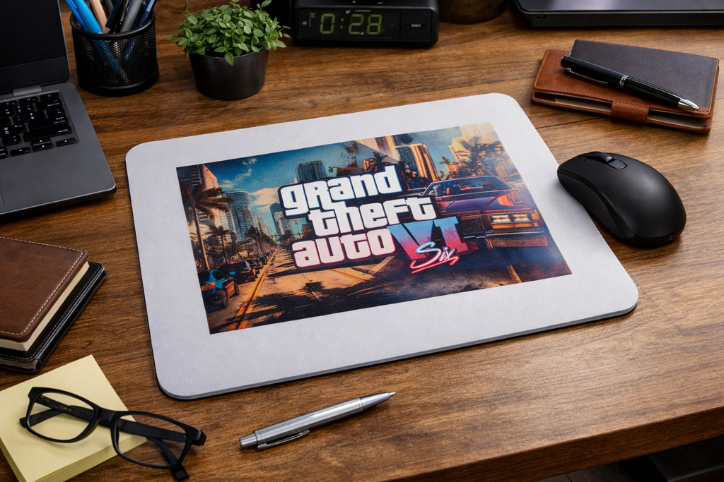Tapis de souris Grand Theft Auto VI – Édition Bureau & Gaming