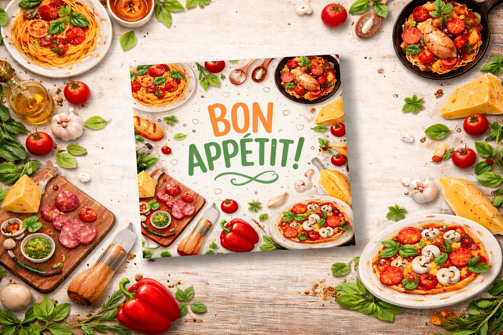 Dessous de plat “Bon Appétit” – Esprit cuisine gourmande